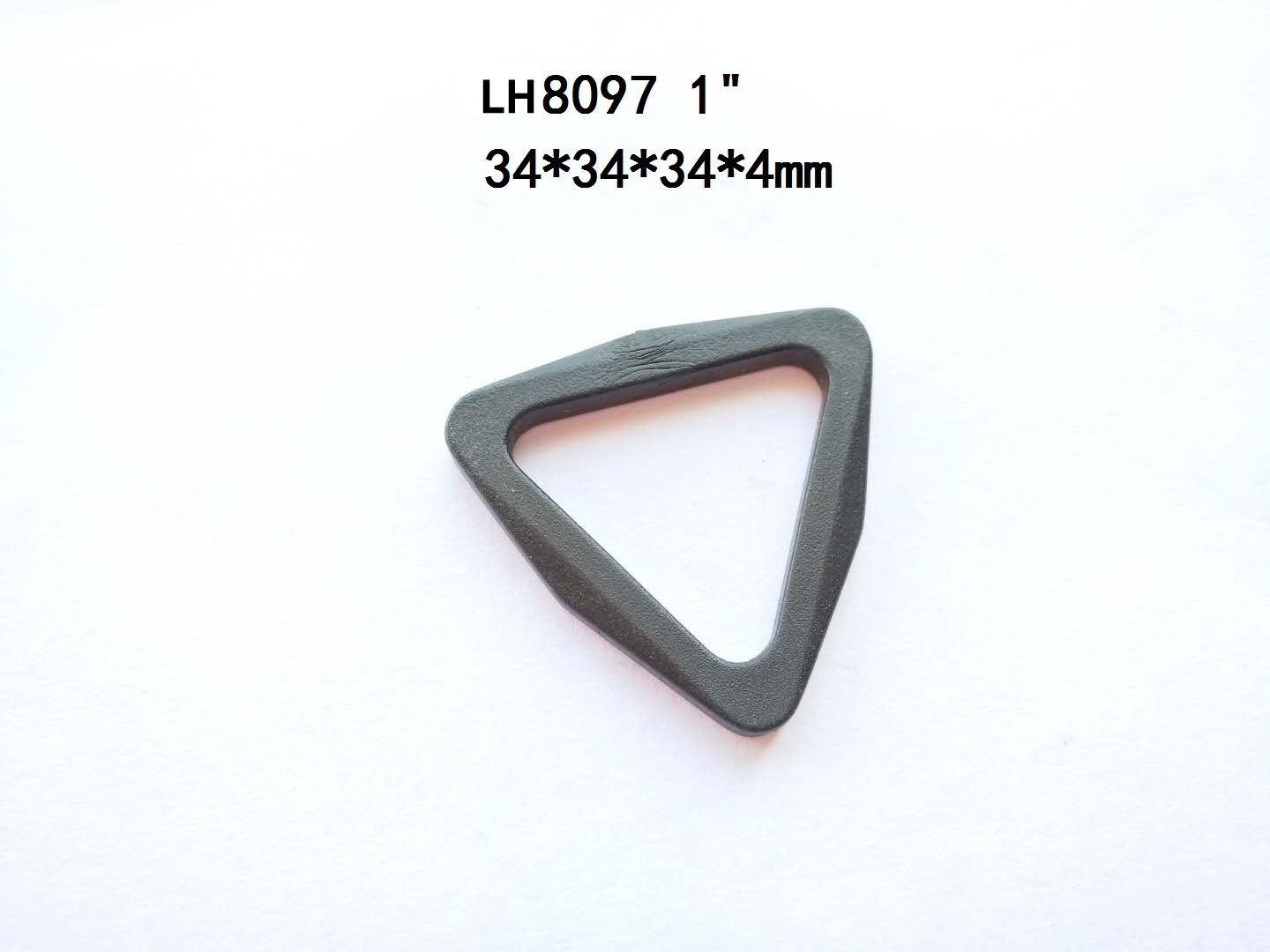 廠家直銷三角扣 黑色塑膠 LH8097 1寸 三角扣