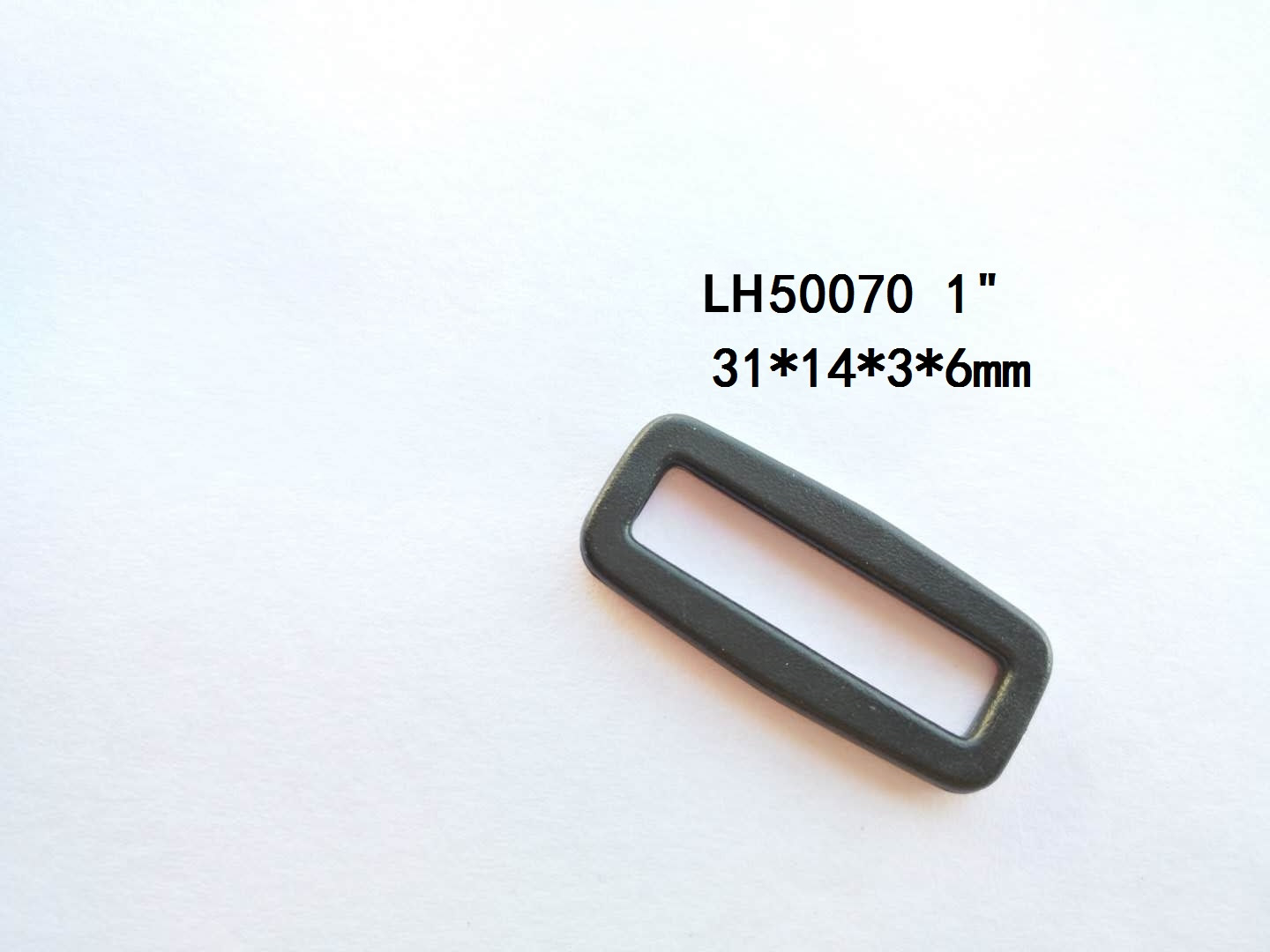 深圳廠家供應 黑色 LH50070 1寸 方扣
