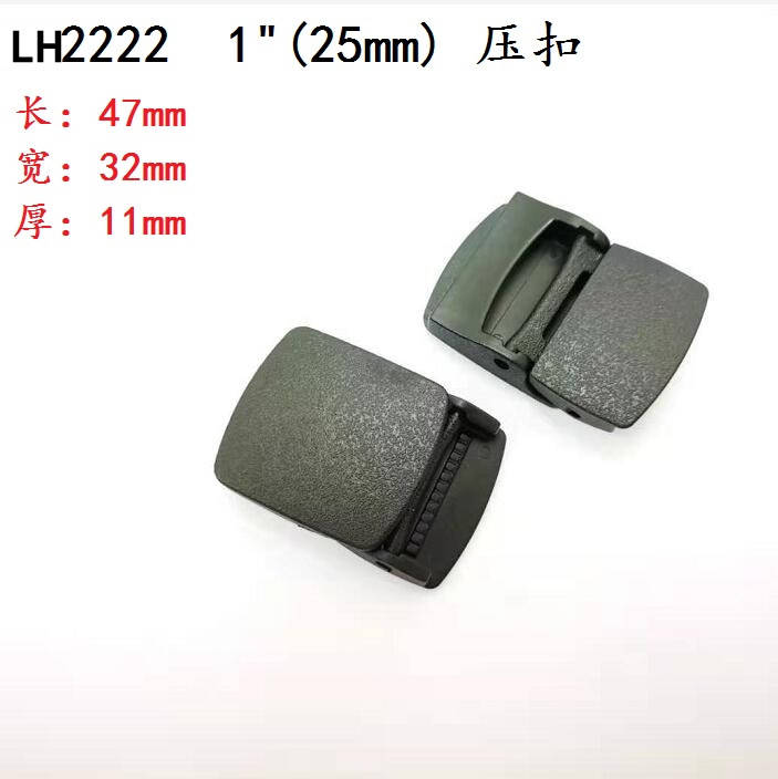 廠家供應 型號 尺寸 LH2222 2.5cm 壓扣